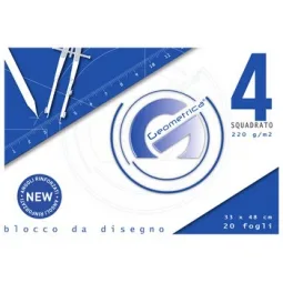 Album da Disegno Geometrica Squadrato