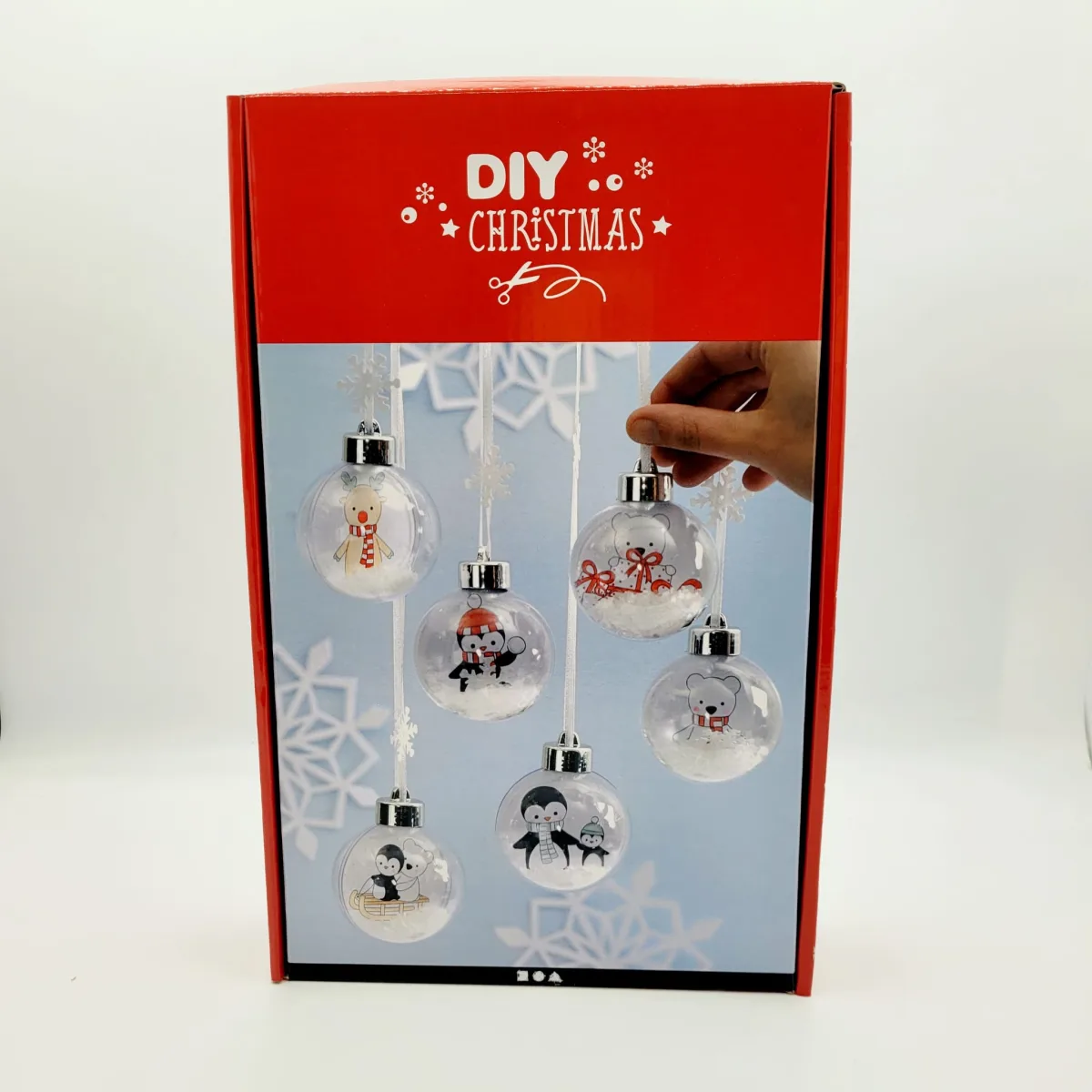 Set Crea le tue Palline di Natale